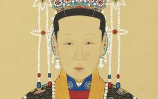 董鄂妃画像_董鄂妃画像复原图